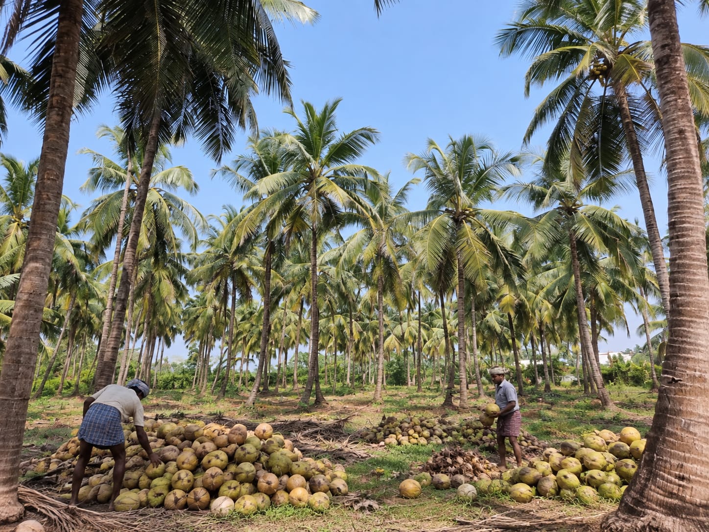 Coconut farm